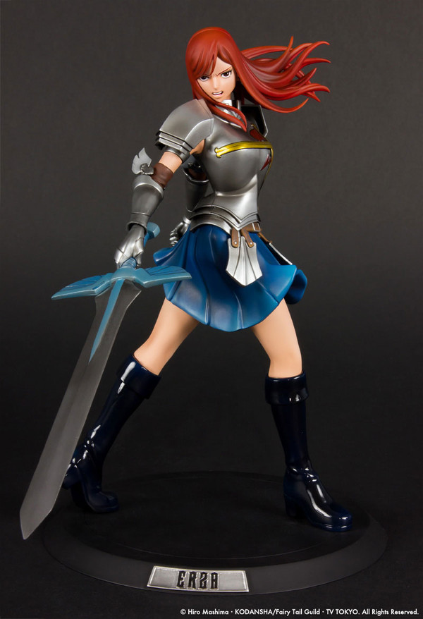 Erza Scarlet, Fairy Tail, Tsume, Pre-Painted, 1/8